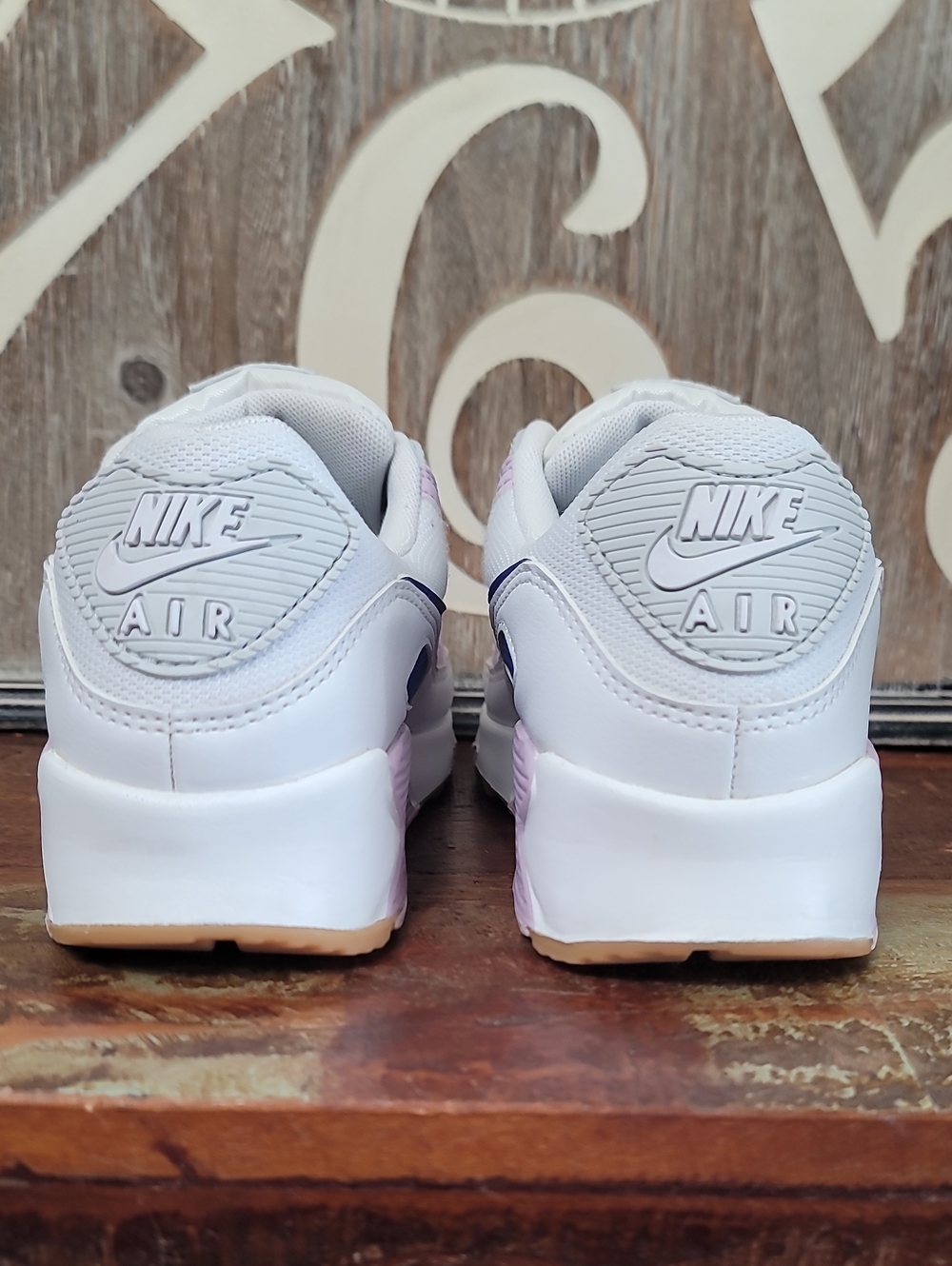 🔥🔥 Nike Wmns Air Max 90 'White Doll' Wmns 8 Great Condition Fast Shipping - Picture 8 of 15